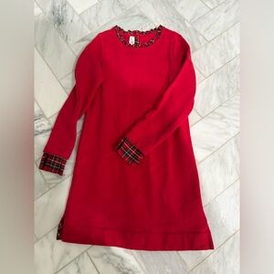 Vineyard Vines Christmas sweatshirt dress size Medium (10-12)